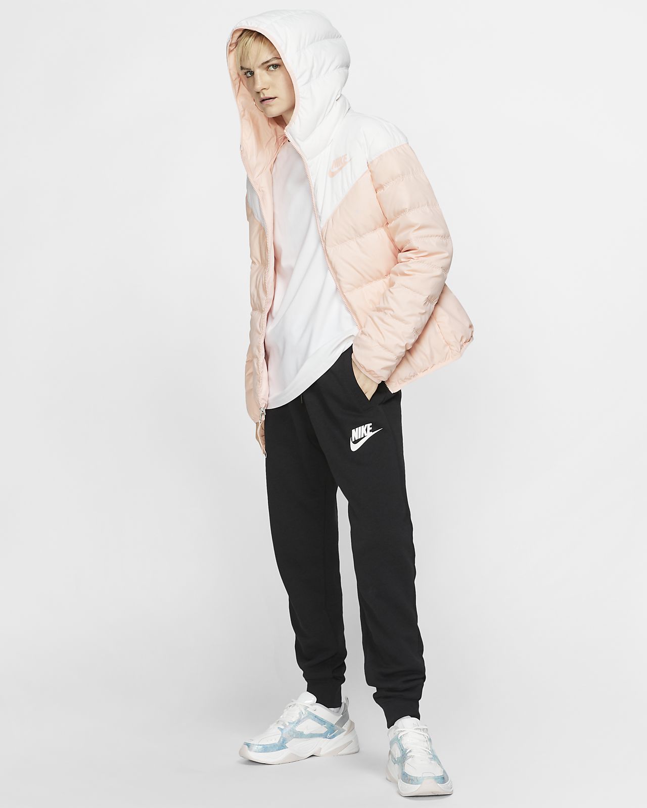 nike sportswear windrunner down fill reversible