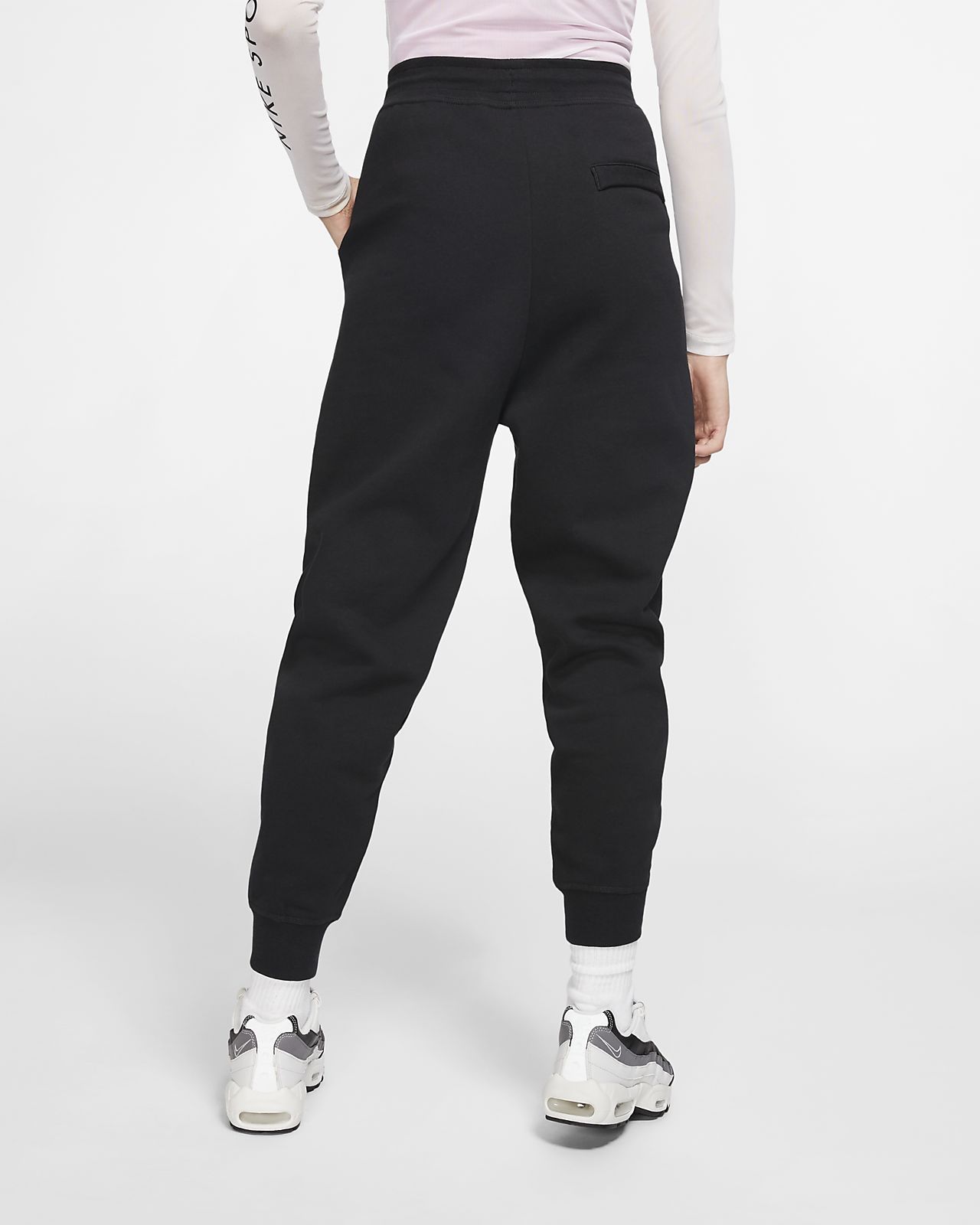 nike black trousers womens