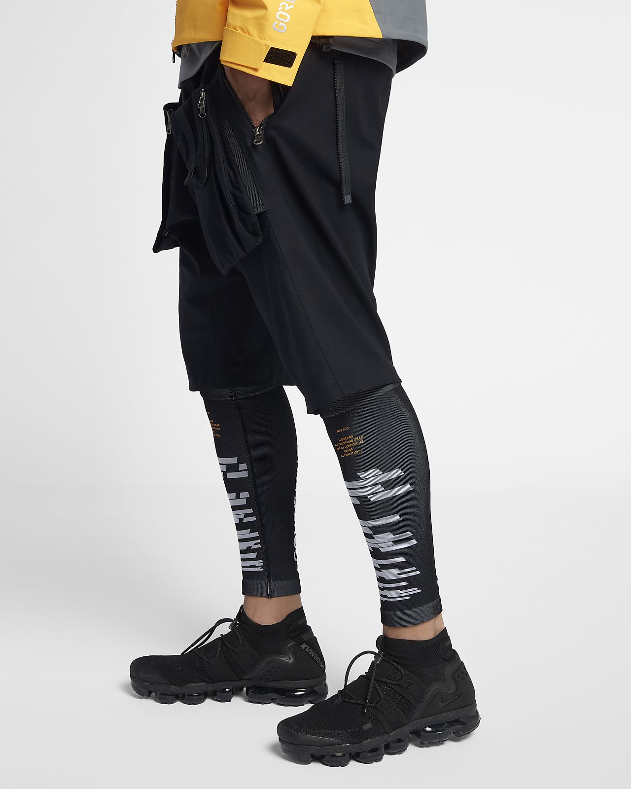 black nike leg sleeves