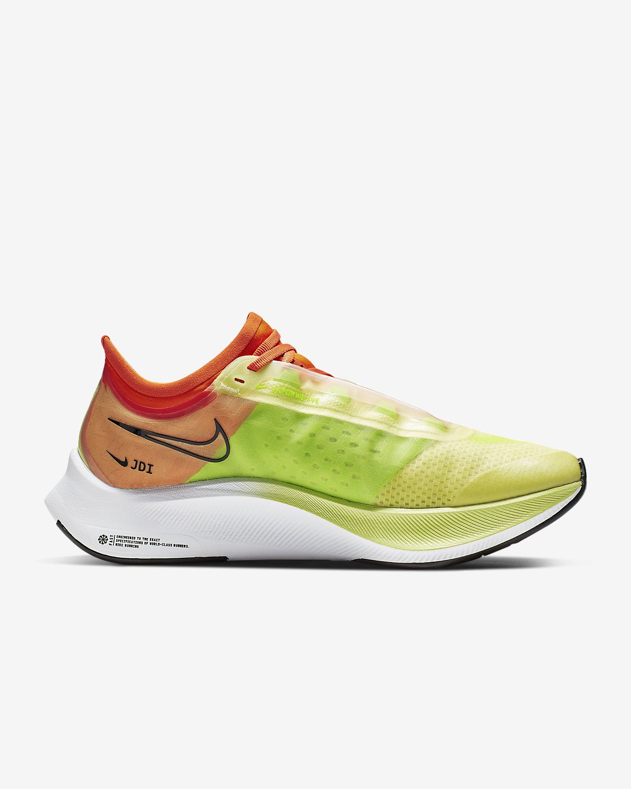 nike vaporfly femme orange