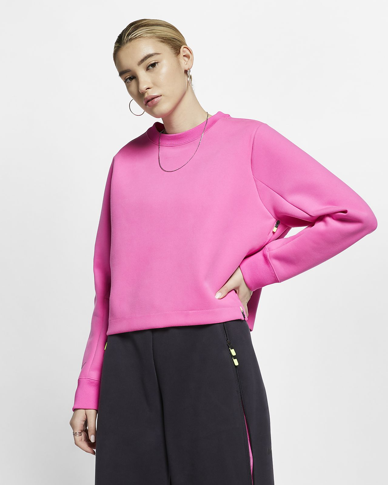 nike tech pack crew neck sweatshirt