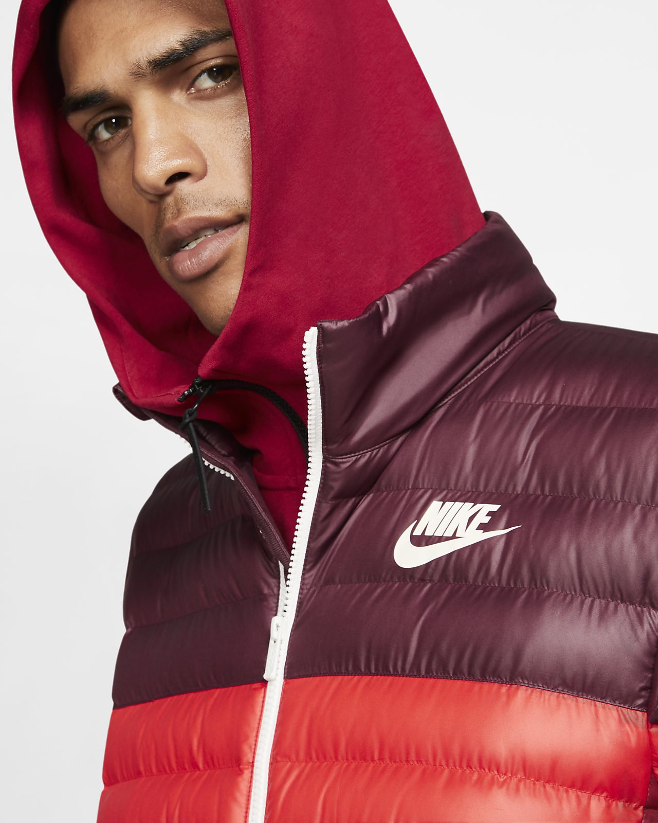 nike maroon jacket