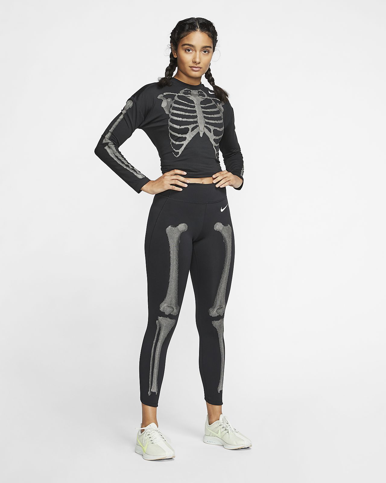 nike skeleton leggings