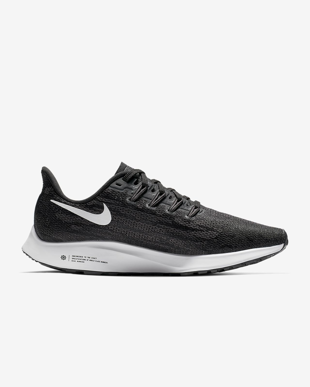 nike pegasus 36 triple black