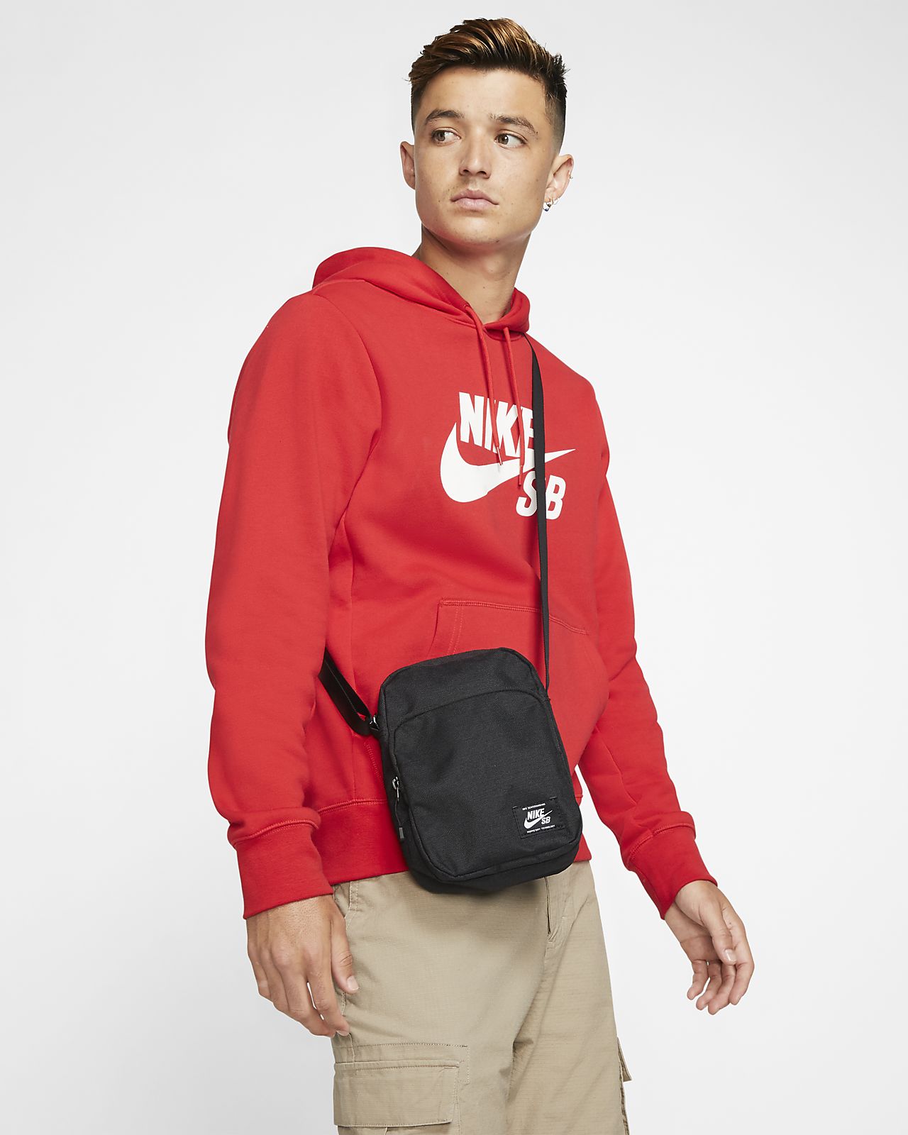 sacoche nike homme blanche