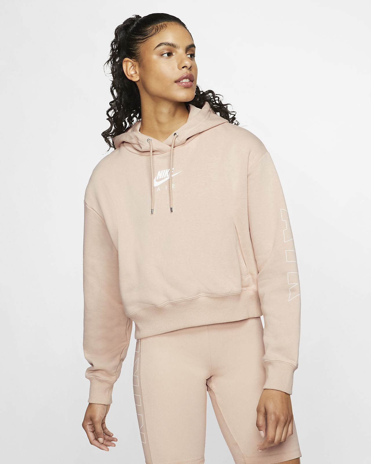 sweat nike femme beige