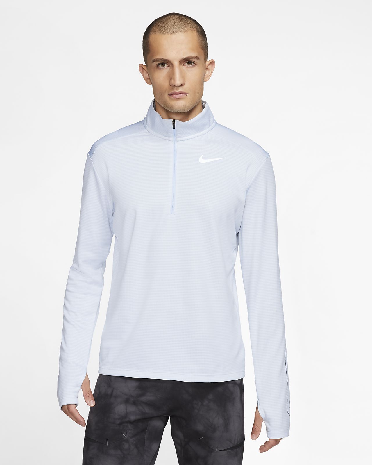 nike running quarter zip mens