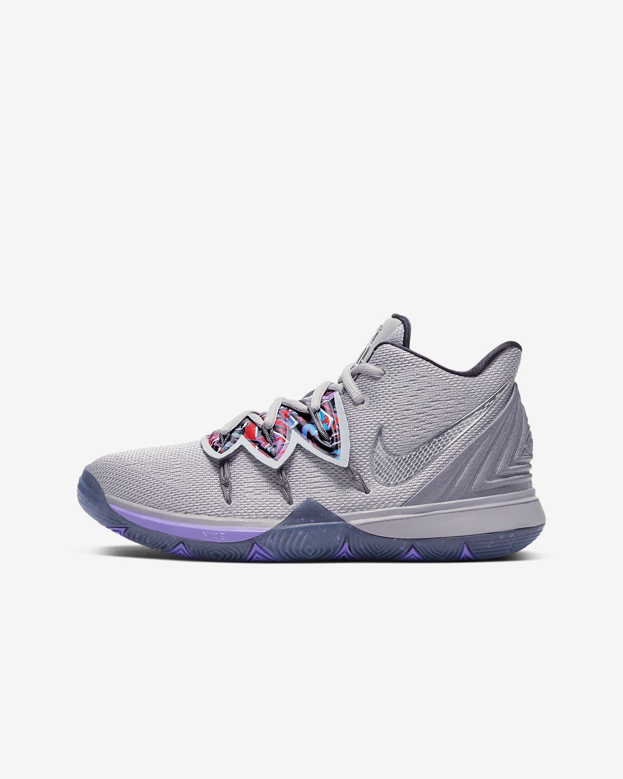 kyrie 5 black and purple