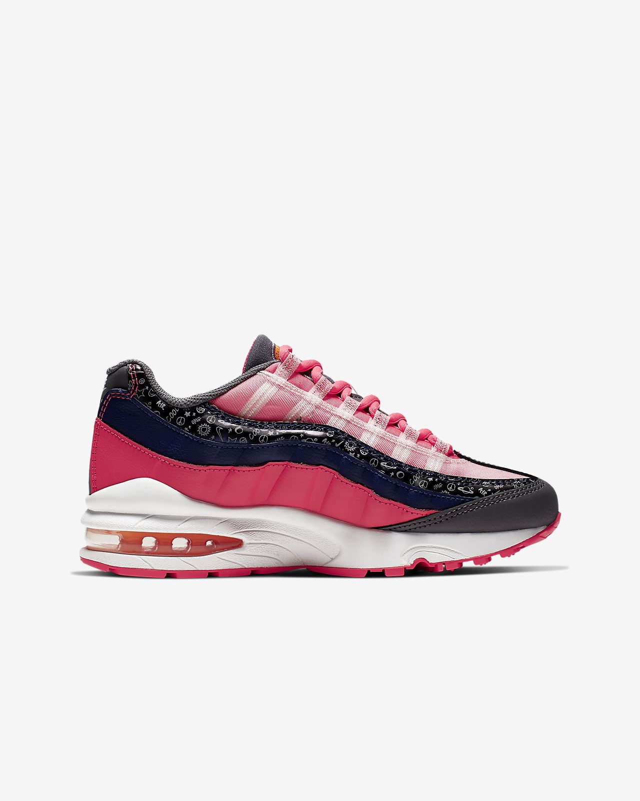 nike air max 95 pink and grey