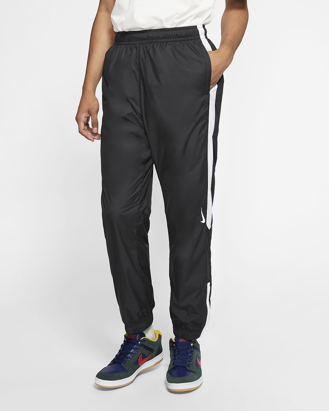 nike swoosh track pant