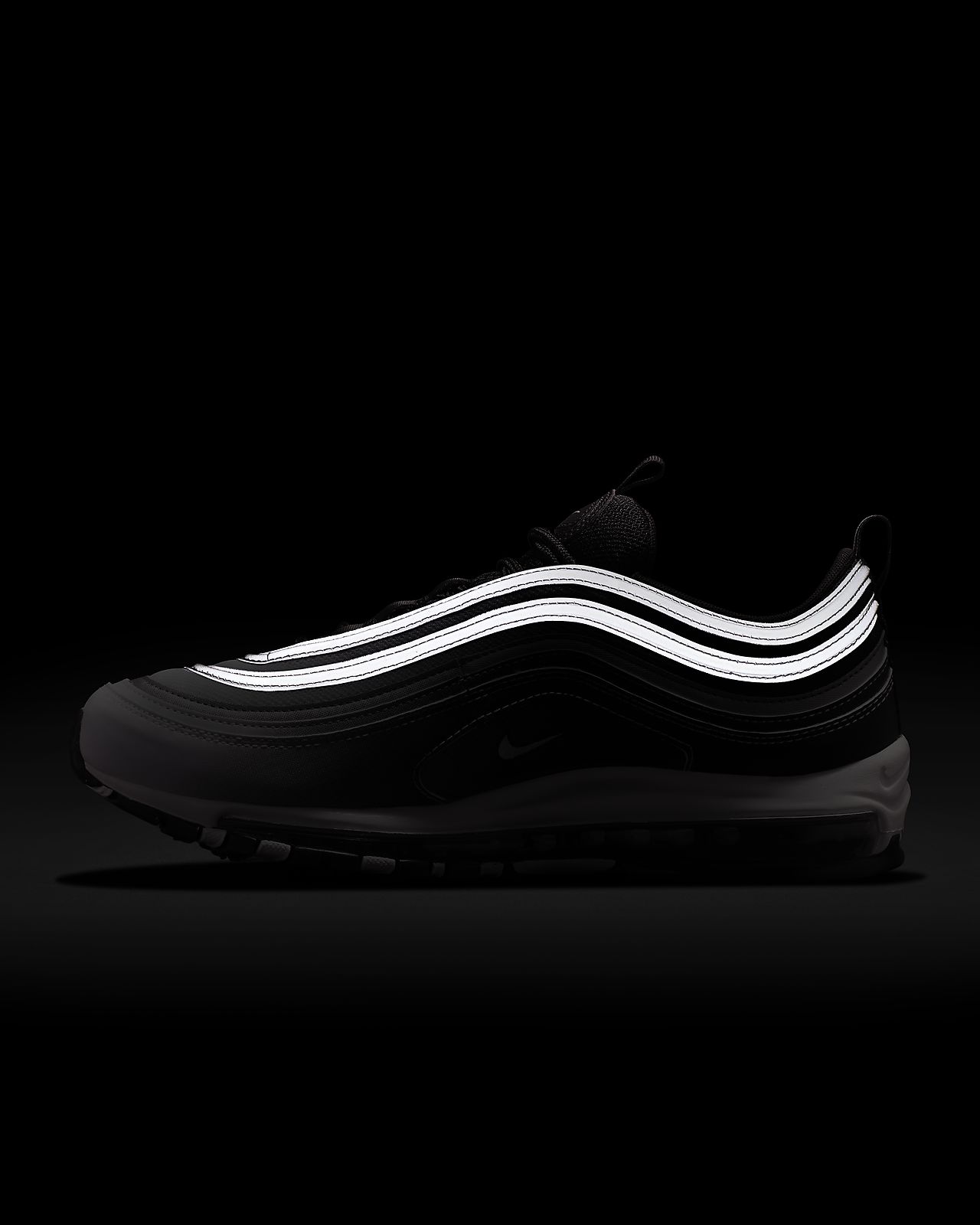 air max 97 white black