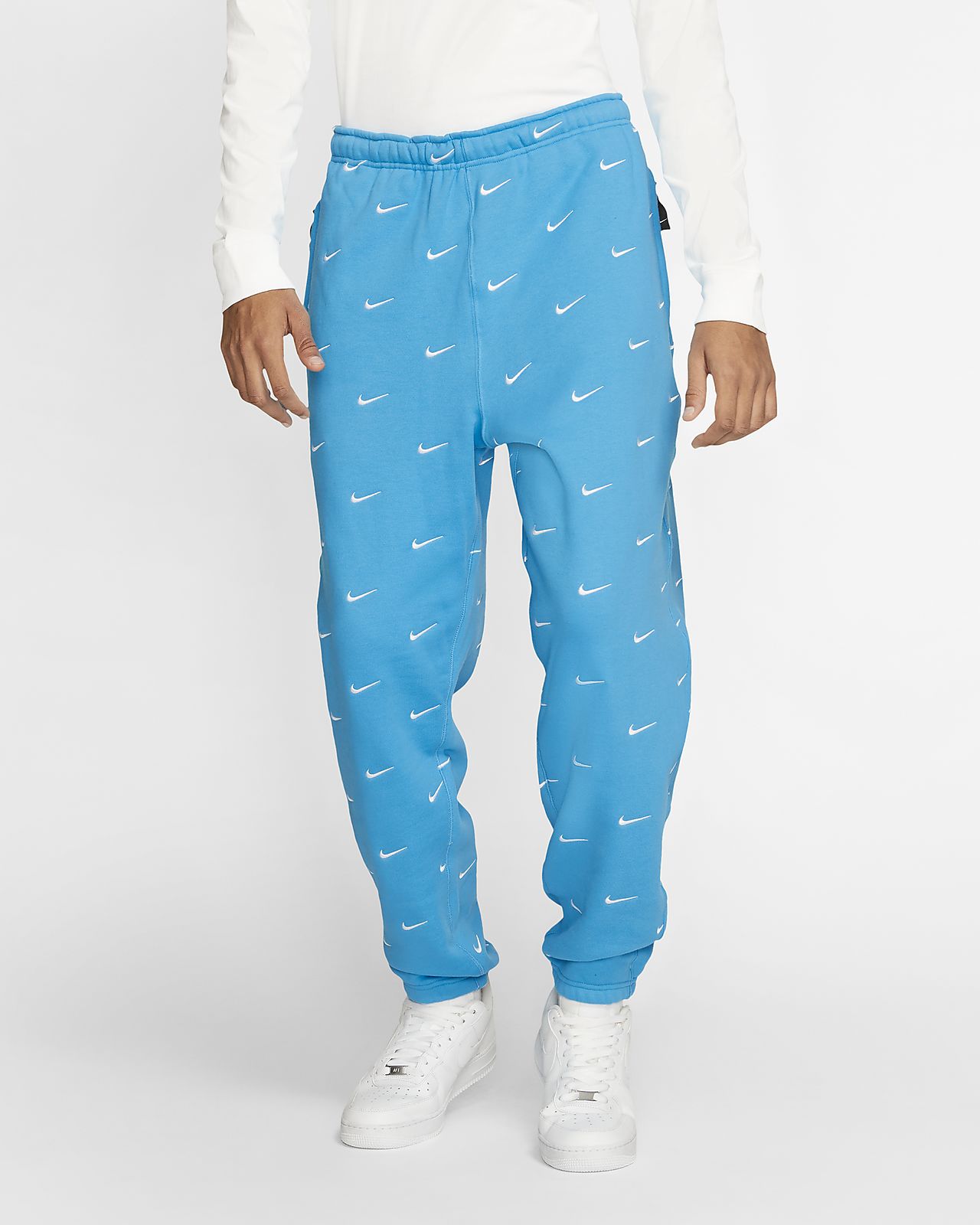 nike pants logo