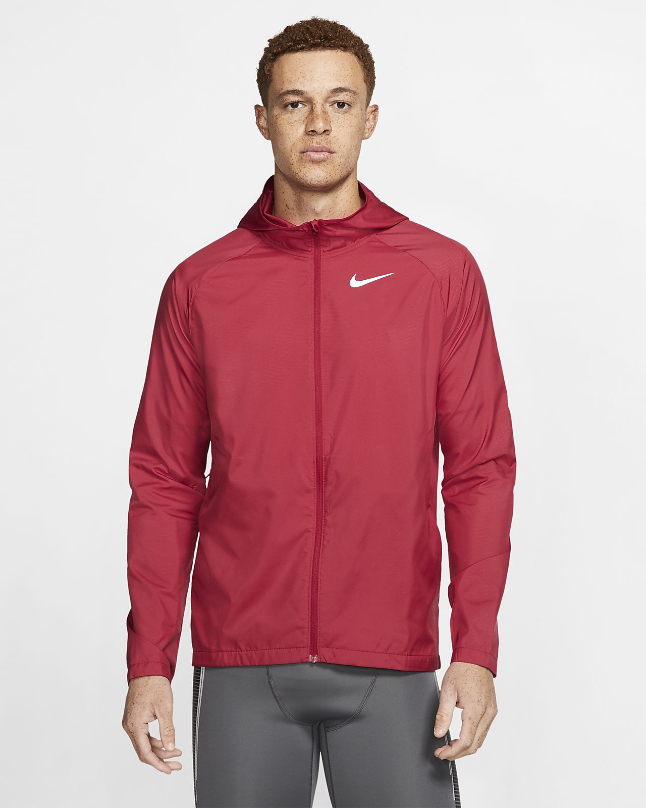 nike essential running jacket online 