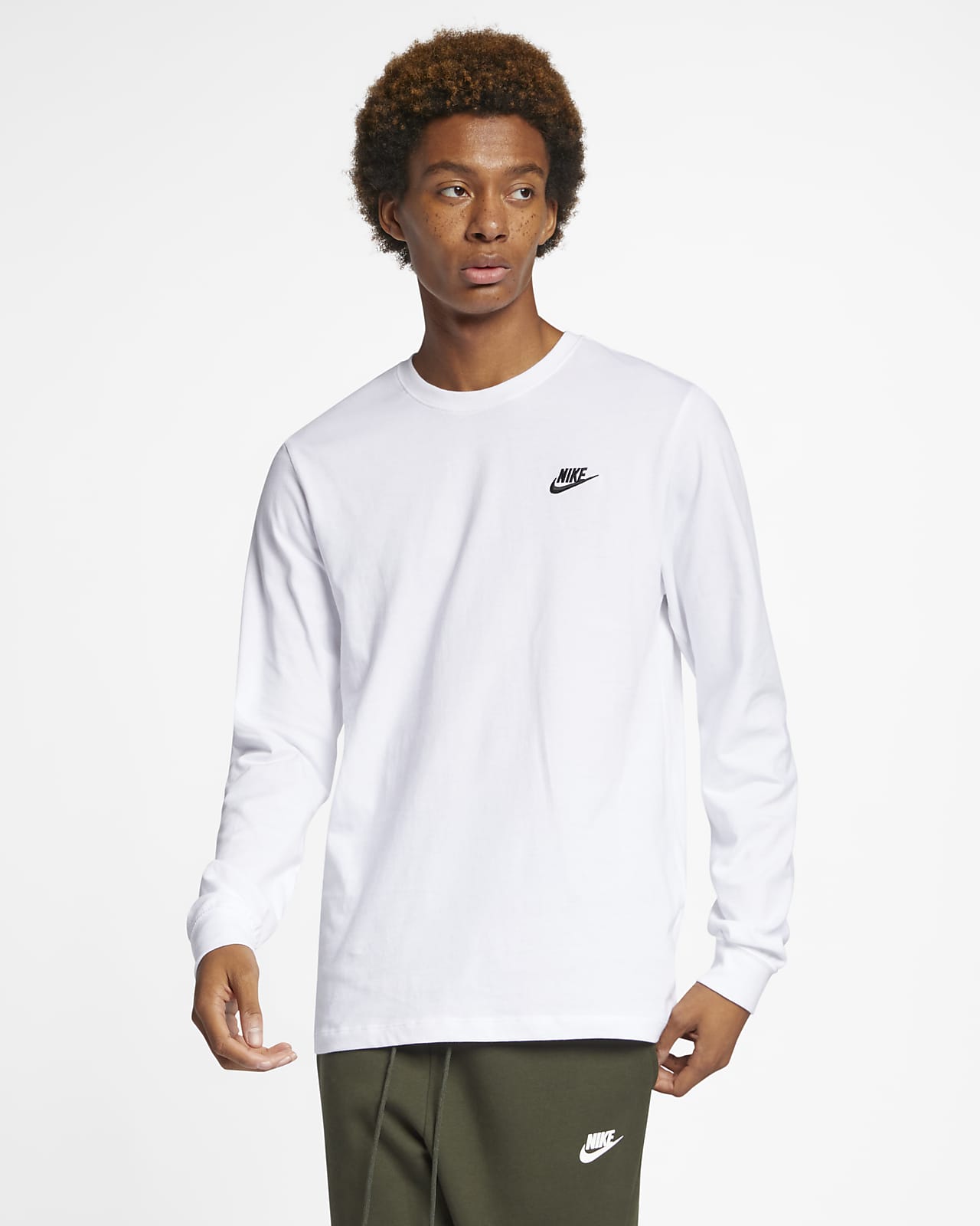 Nike Sportswear Club Men's Long-Sleeve T-Shirt