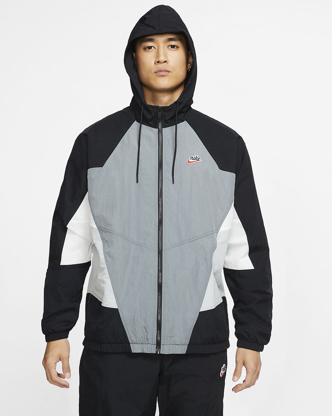 nike women's sportswear heritage windrunner jacket