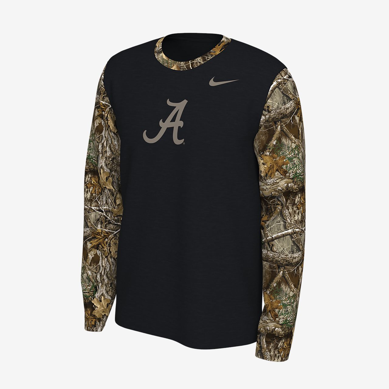 Nike College (Alabama) Realtree® Men's Long-Sleeve T-Shirt. Nike.com