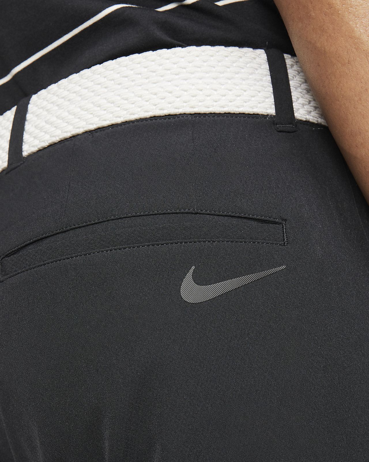 nike men's solid slim fit flex golf shorts