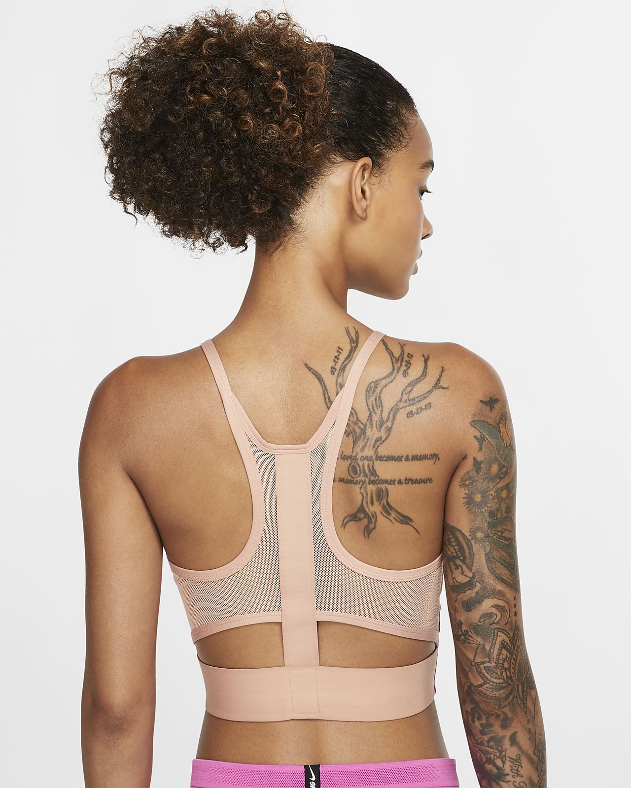 nike cropped running tank