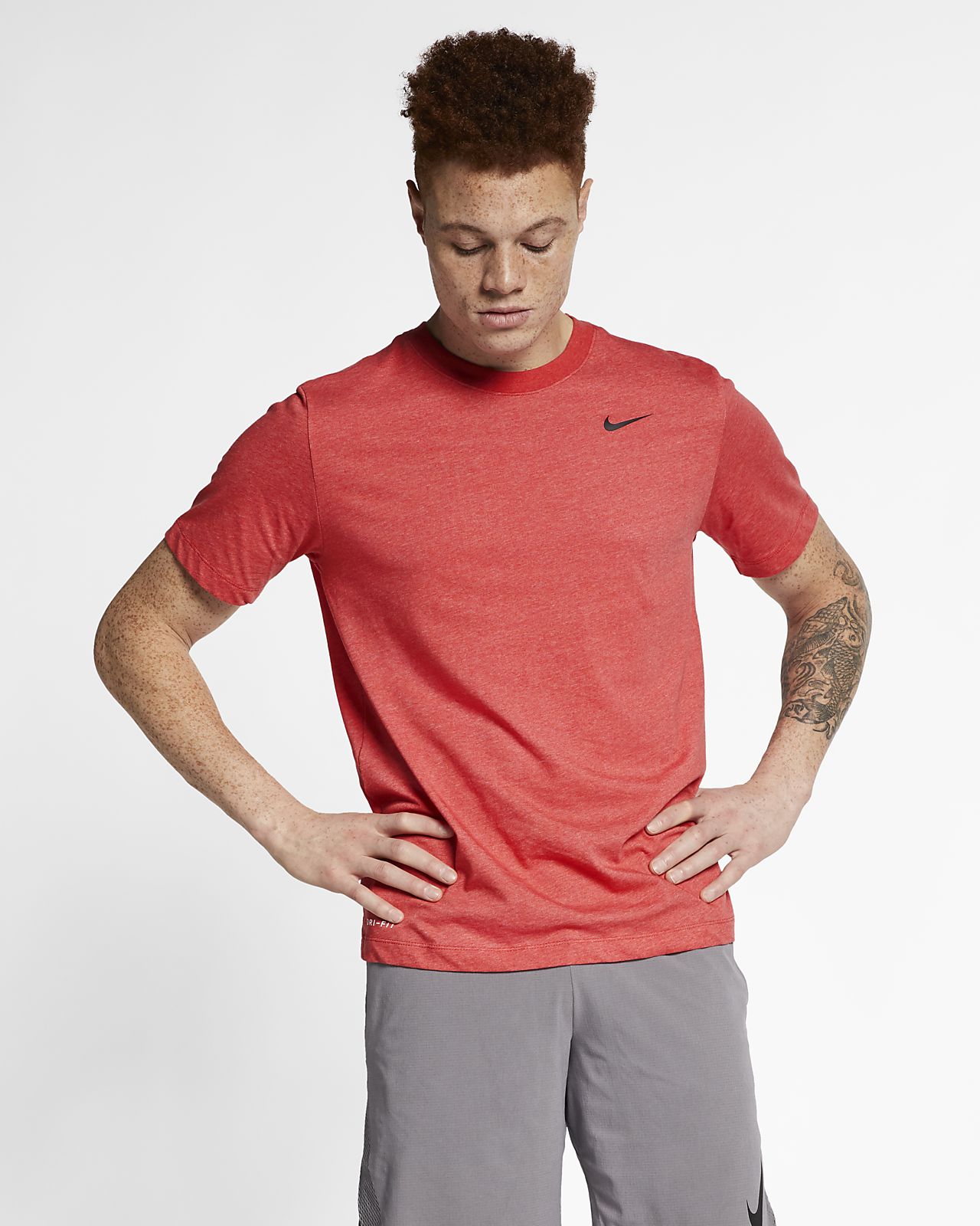 nike dri fit t shirt red