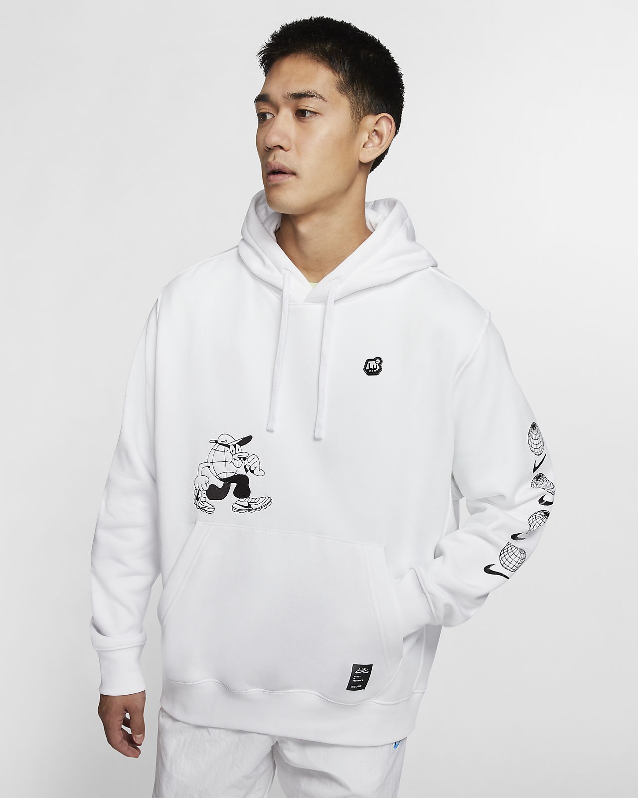 a white nike hoodie a white nike hoodie