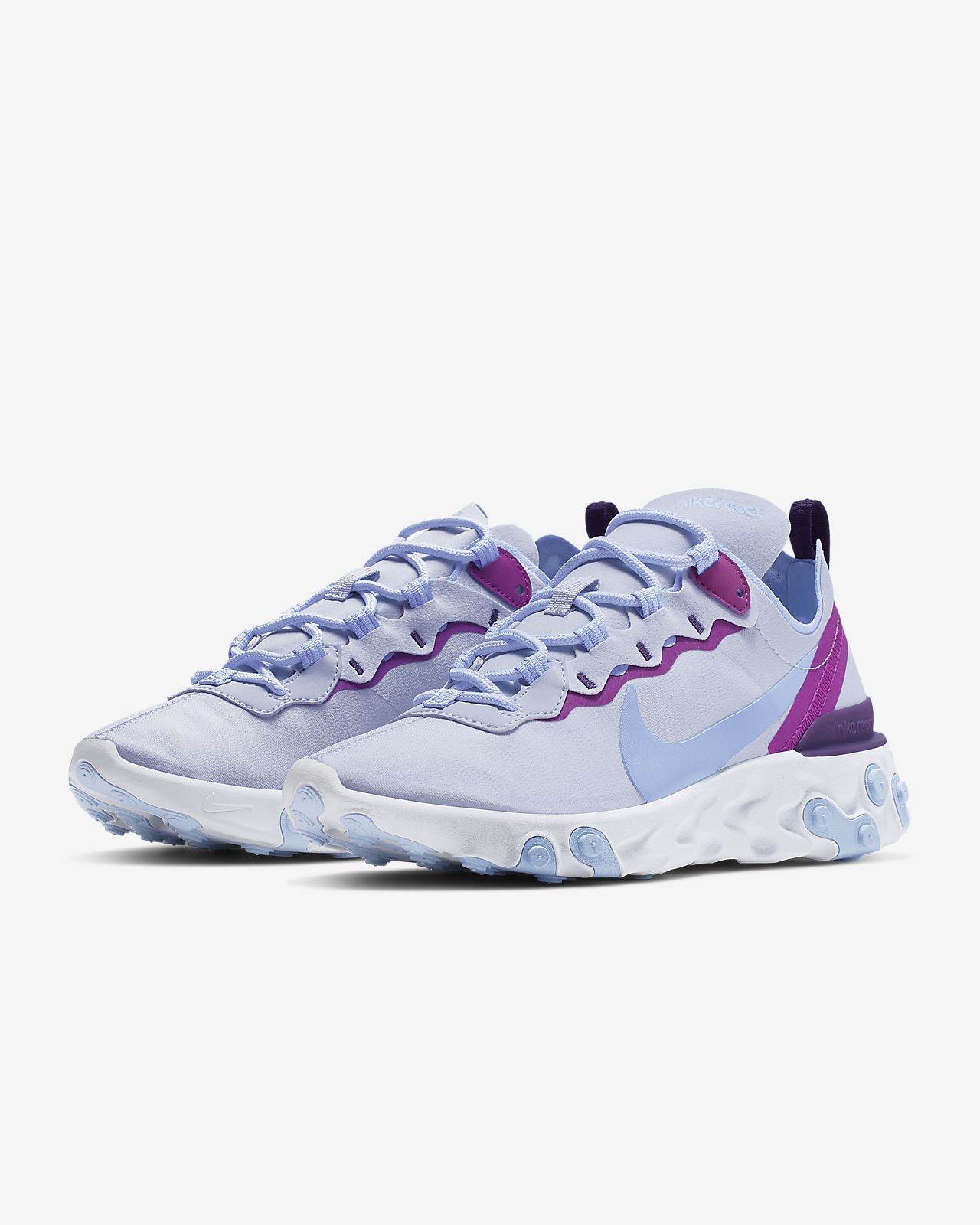 ciabatte nike react element donna rosa