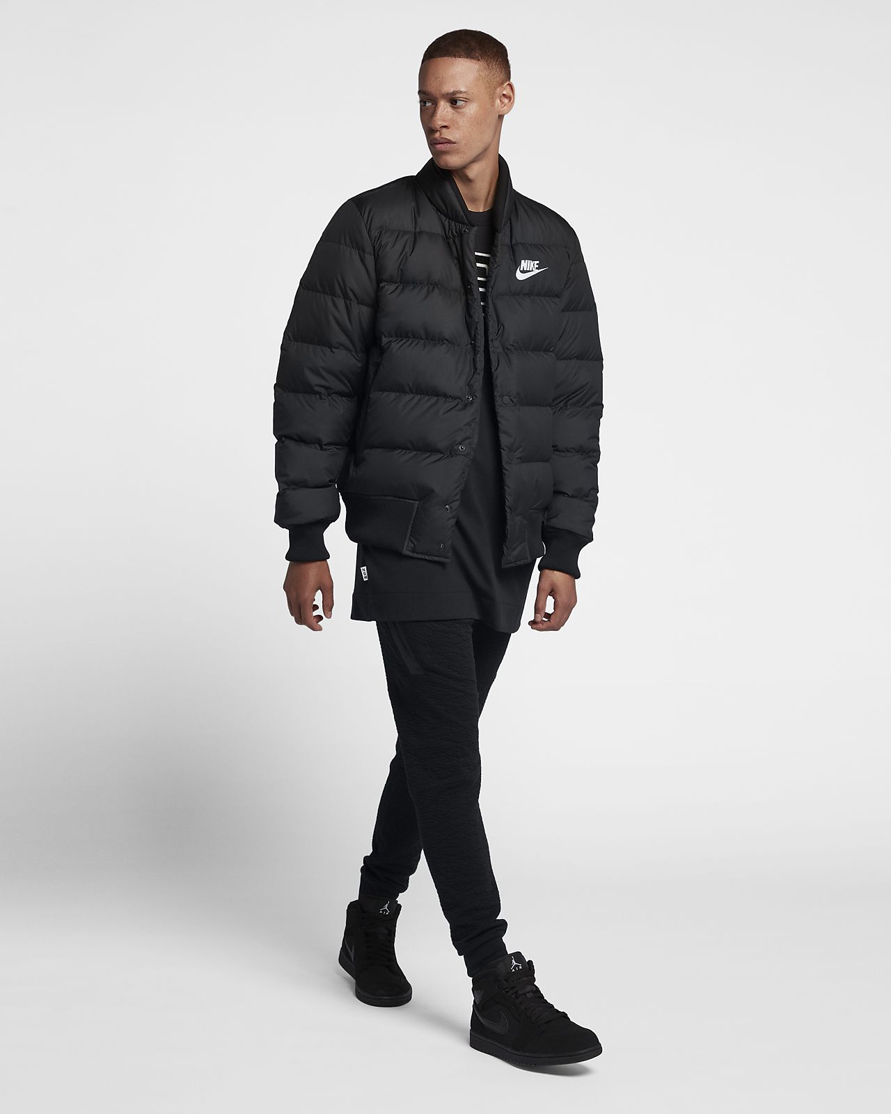nike downfill bomber