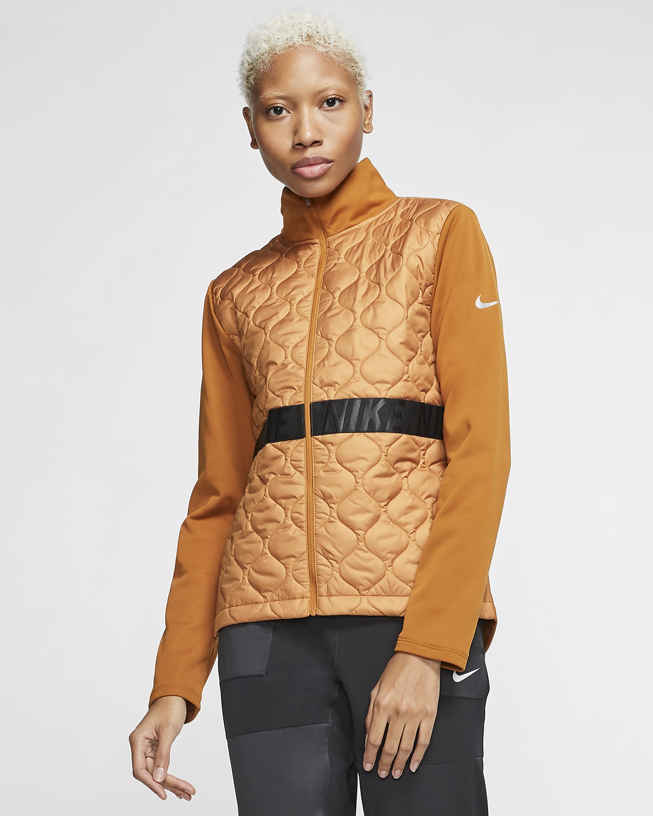 nike aerolayer women's running jacket