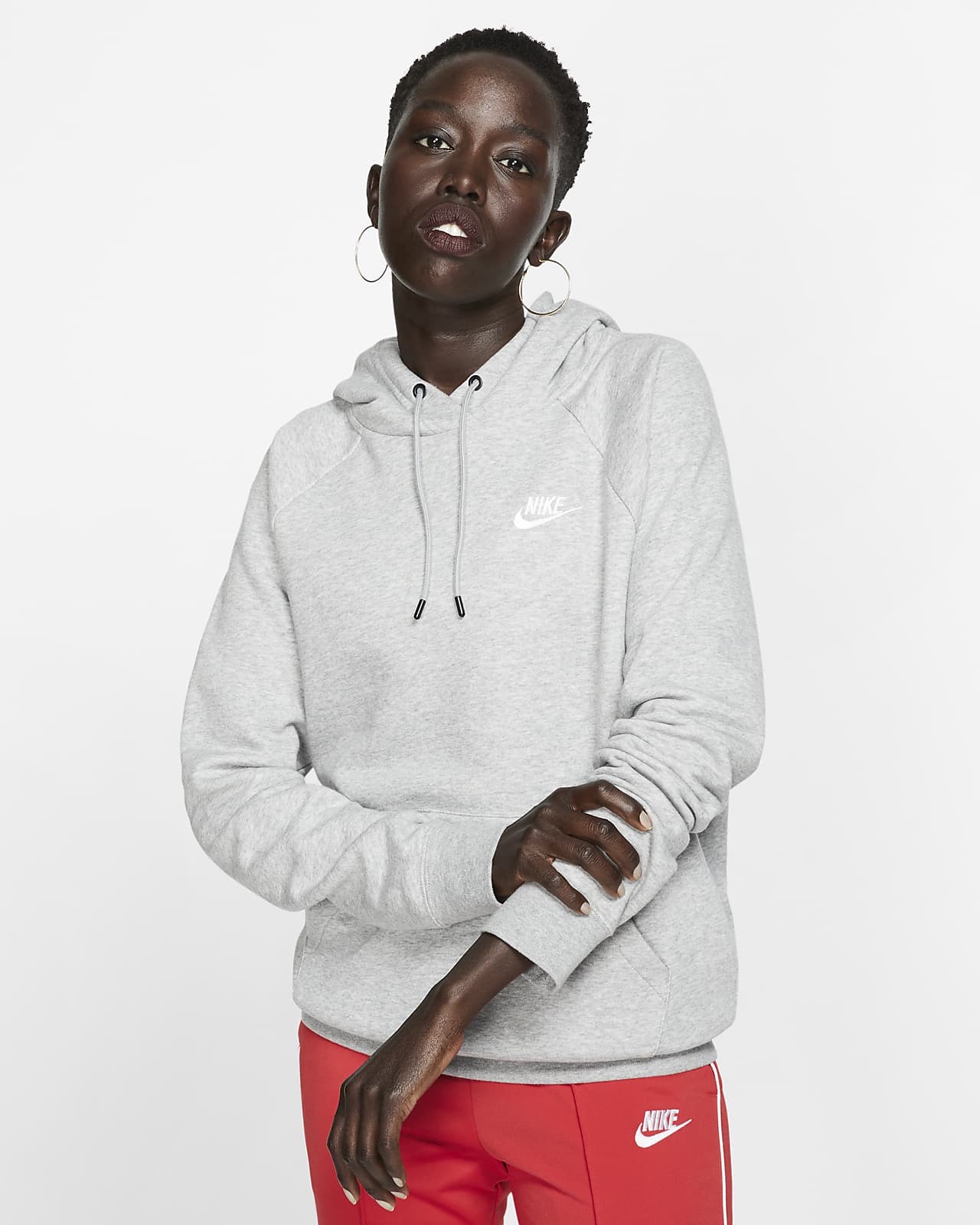 Damska dzianinowa bluza z kapturem Nike Sportswear Essential