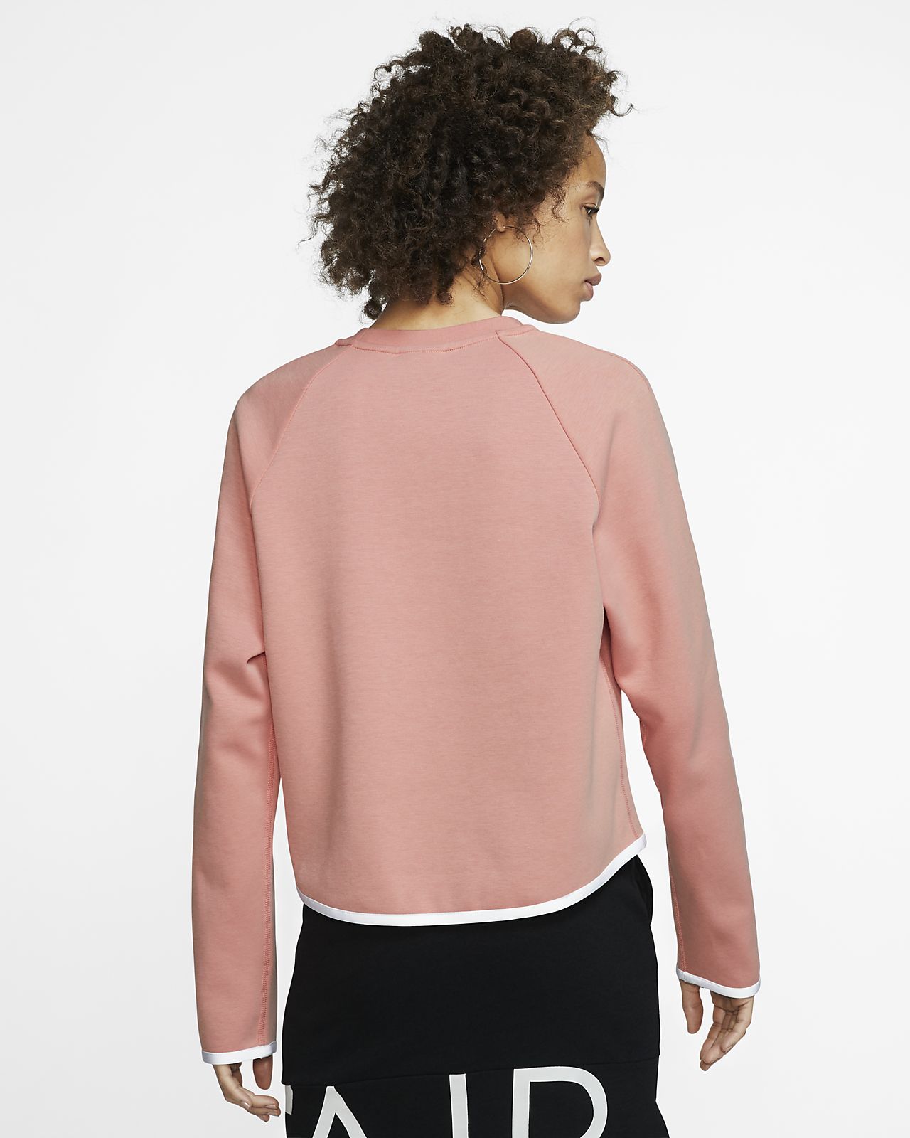 nike sportswear tech fleece women's crew