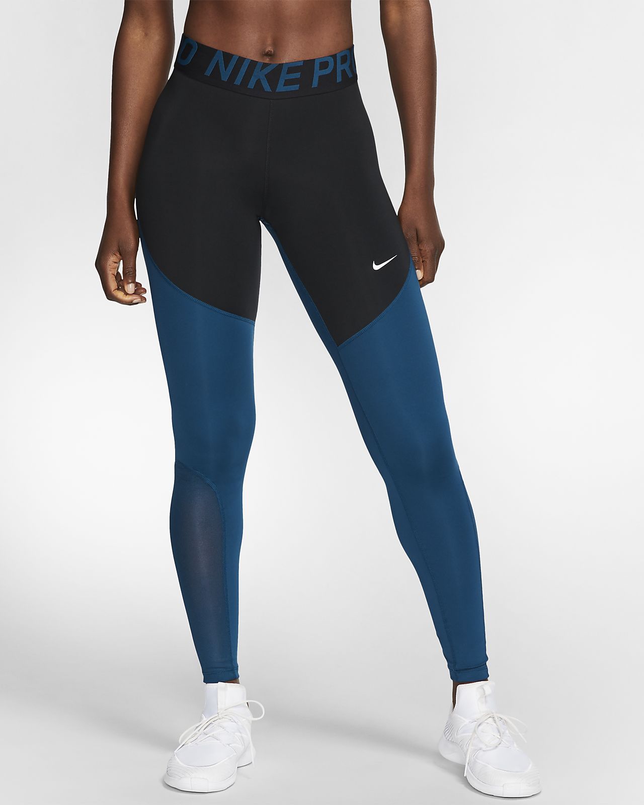 blue nike leggins