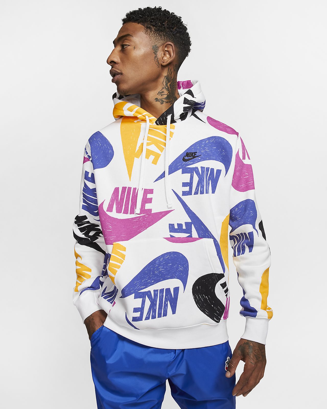 nike sportswear club felpa