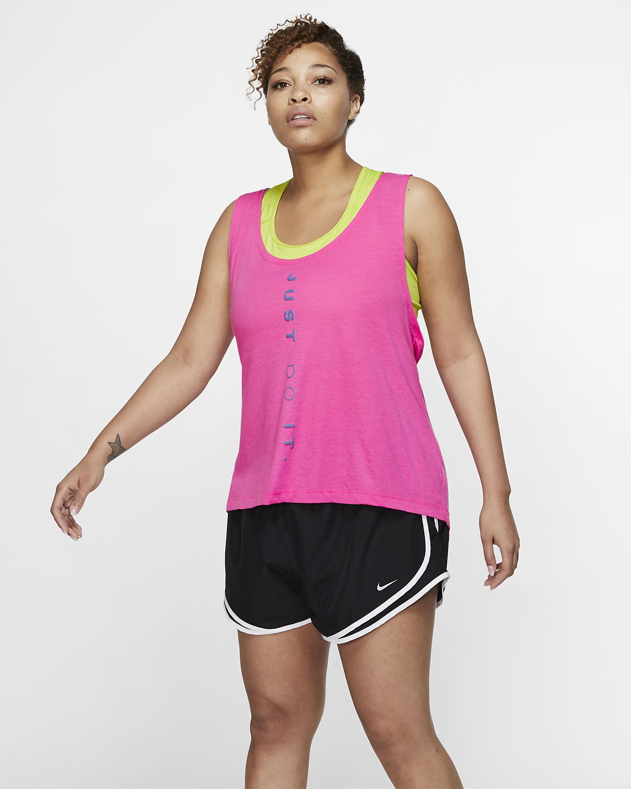 nike dry miler women's running tank