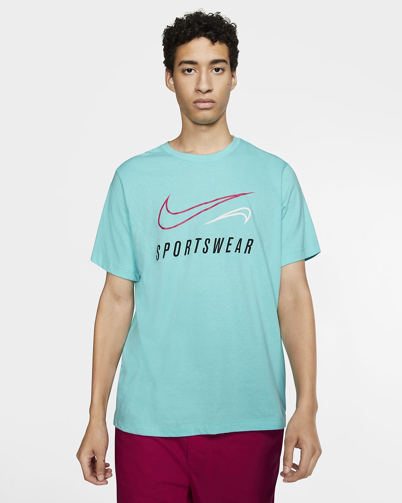 mens teal nike shirt