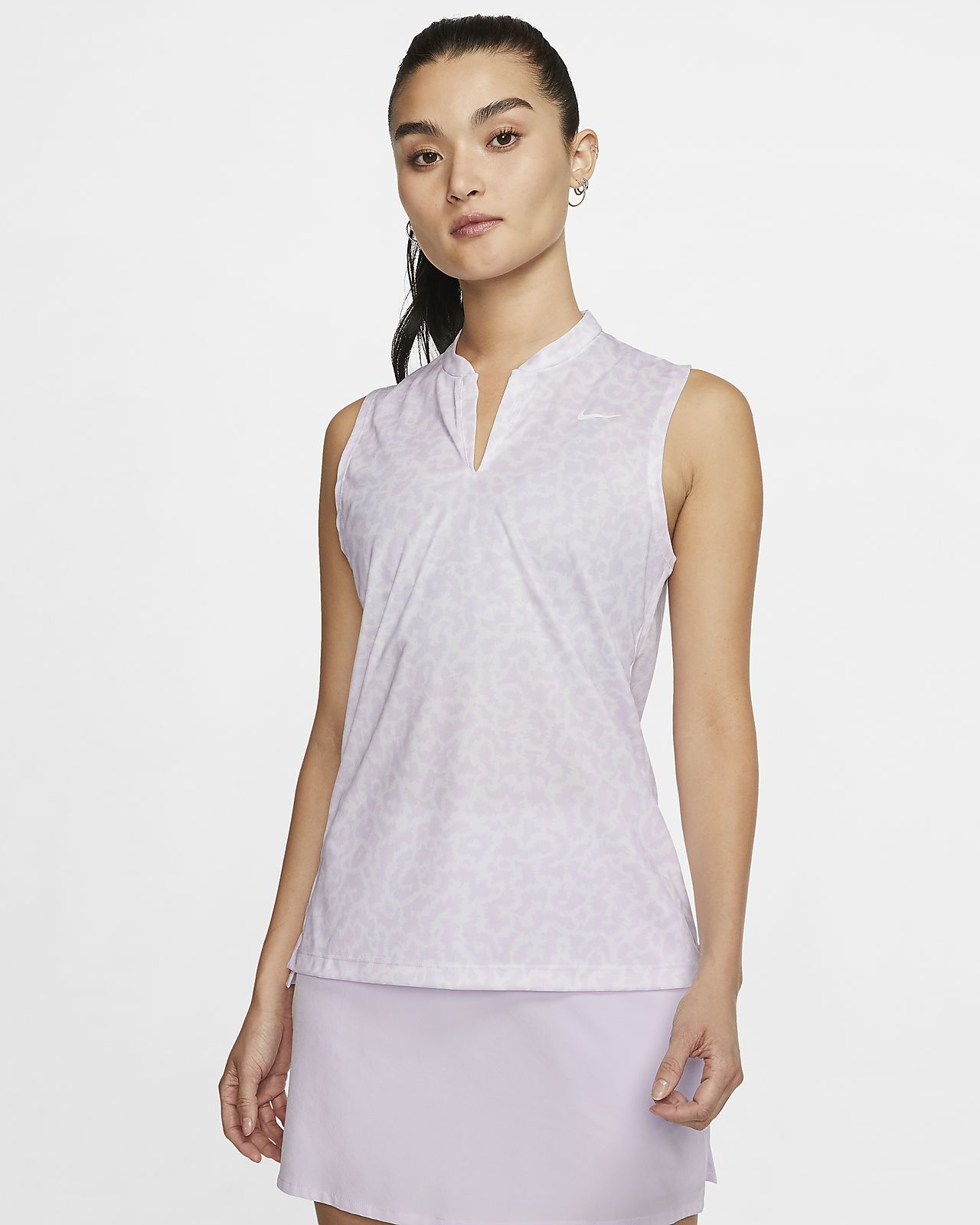 nike womens sleeveless golf shirts