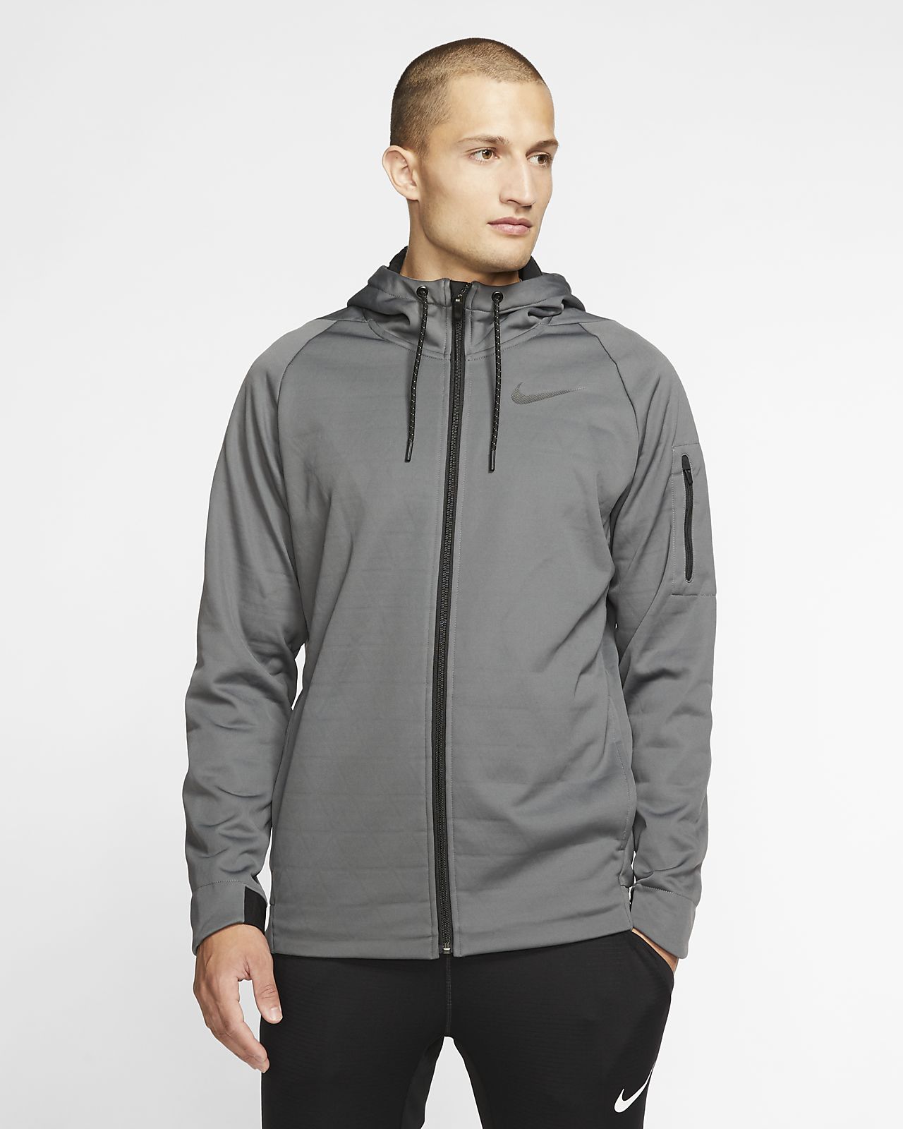 nike therma training jacket