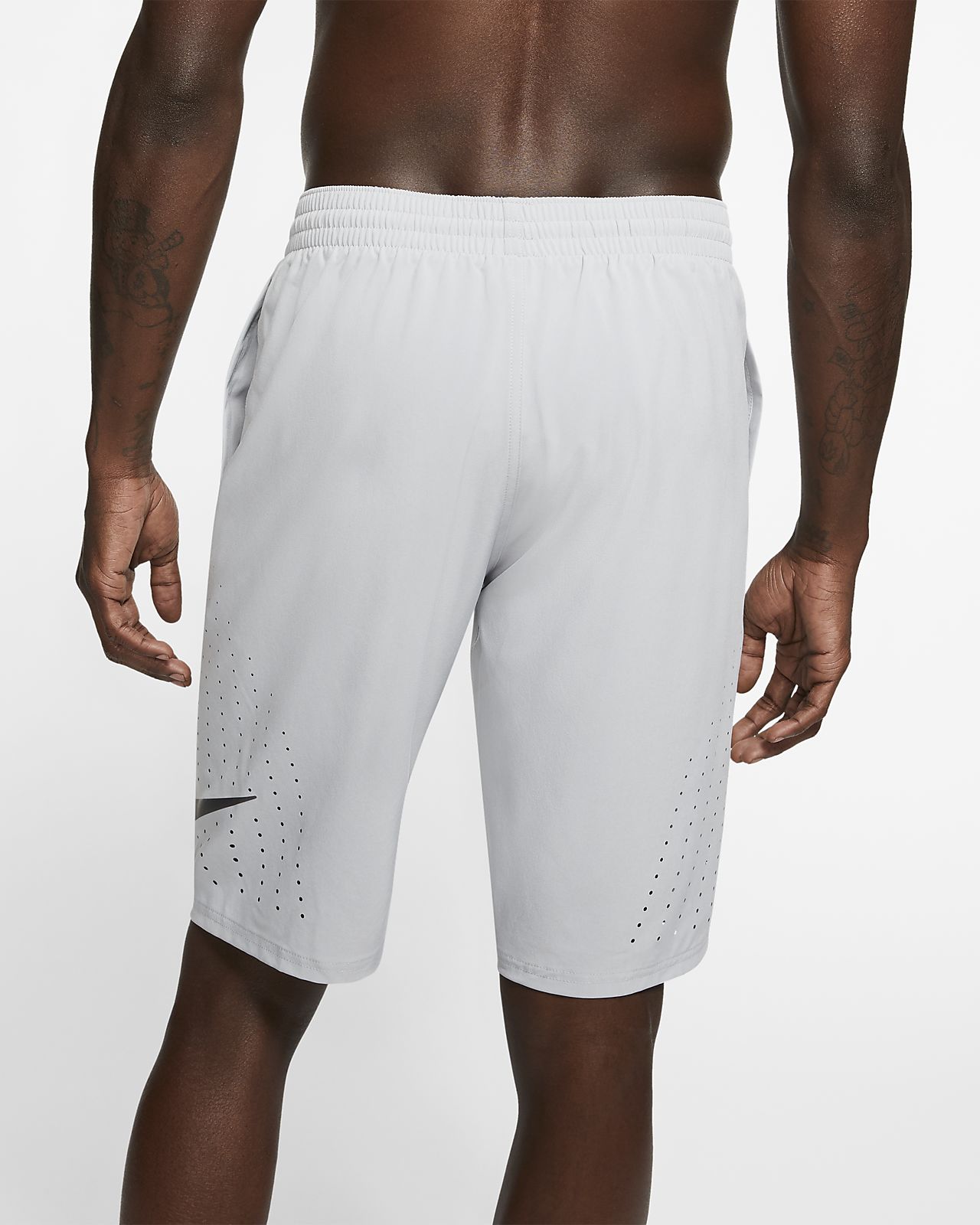 nike grey swim shorts