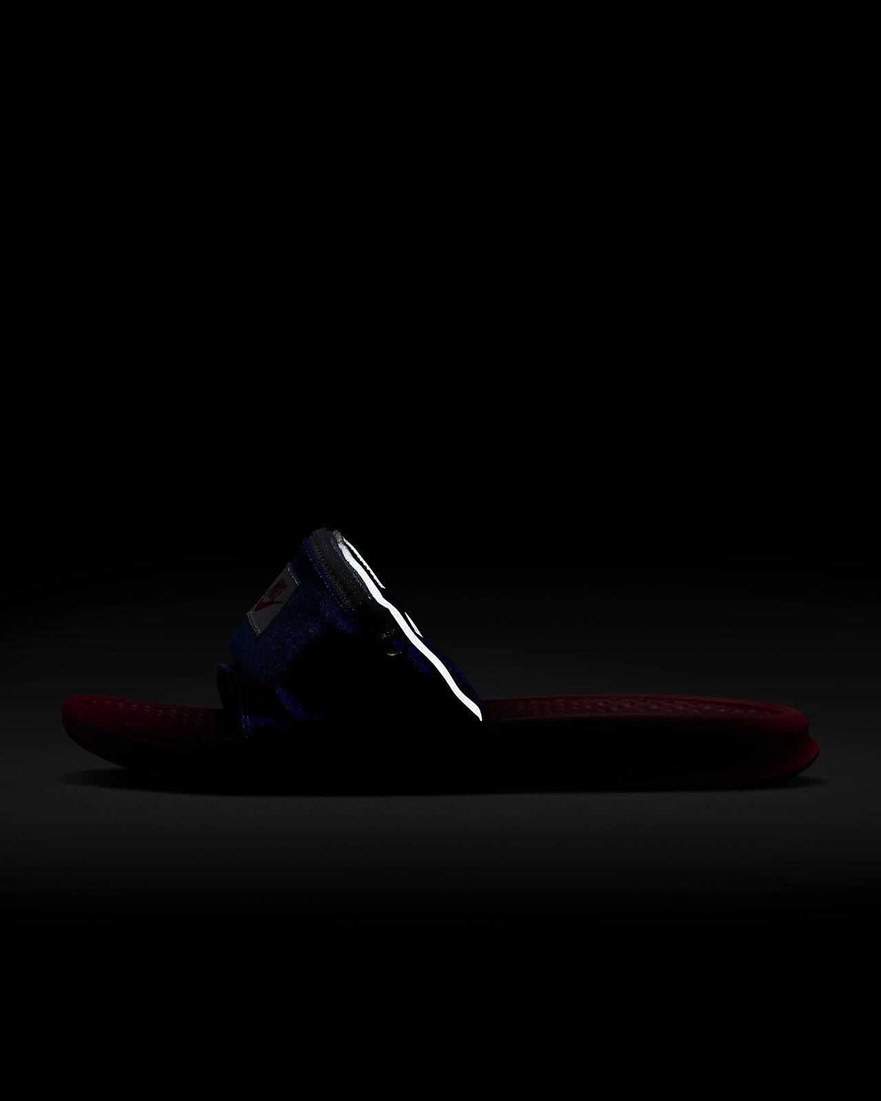 nike zip pocket slides