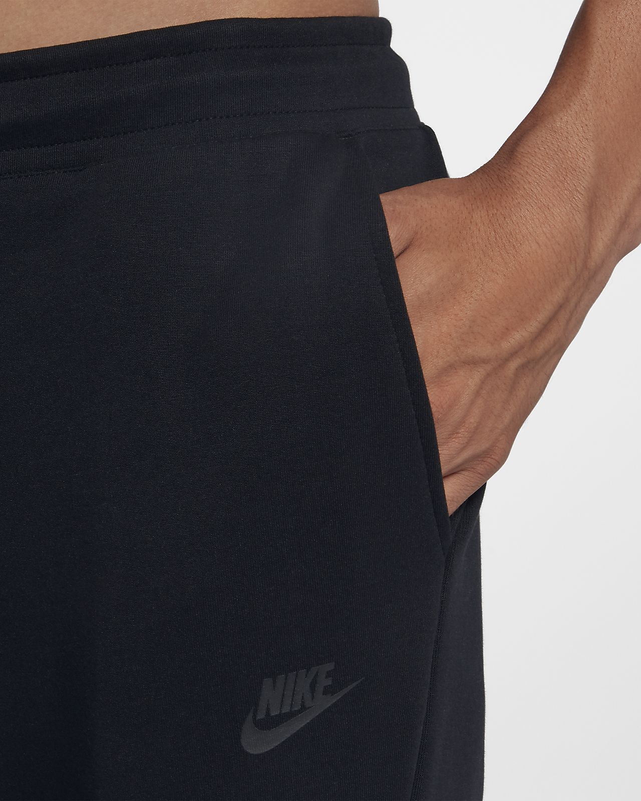 navy nike tech fleece joggers