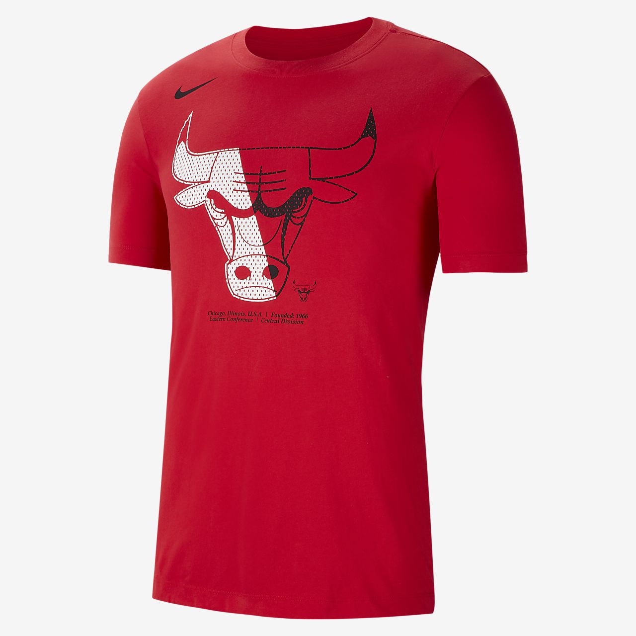 Chicago Bulls Sport di pallacanestro di T-shirt Magliette da uomo Bulls Logo