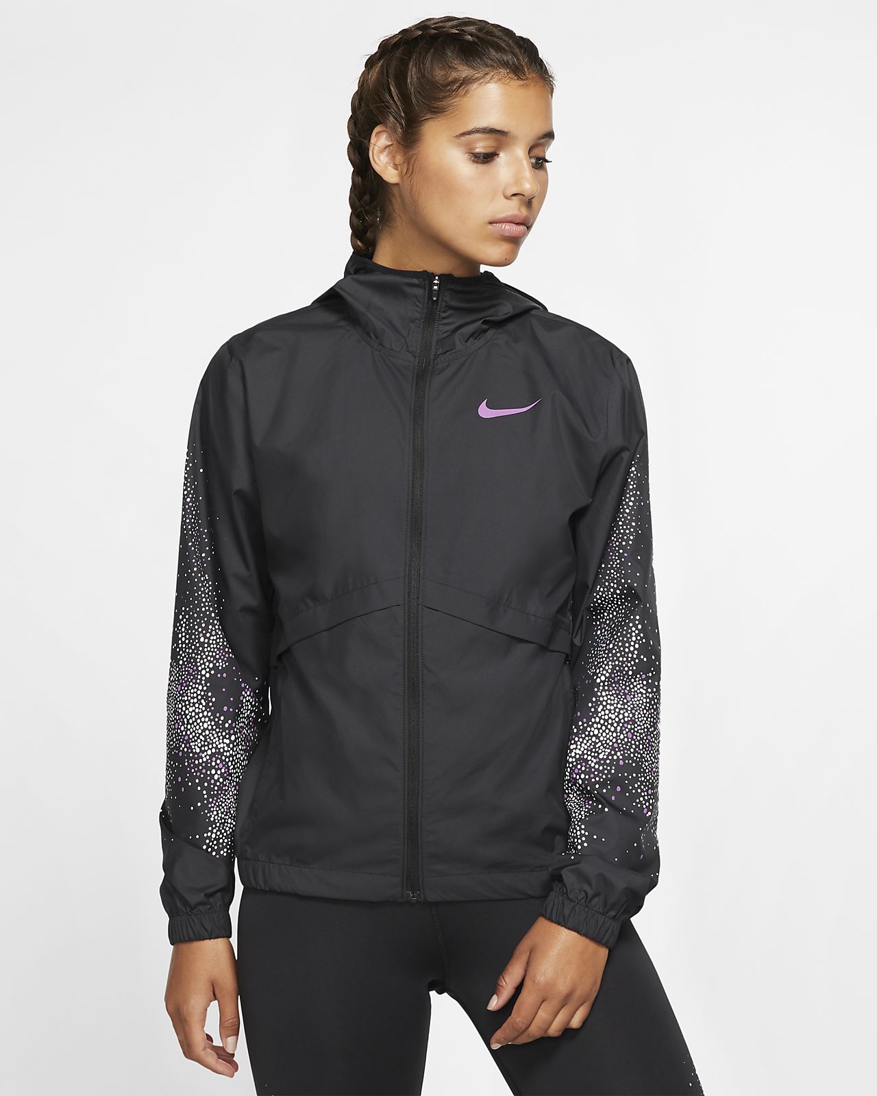 giacca running donna nike