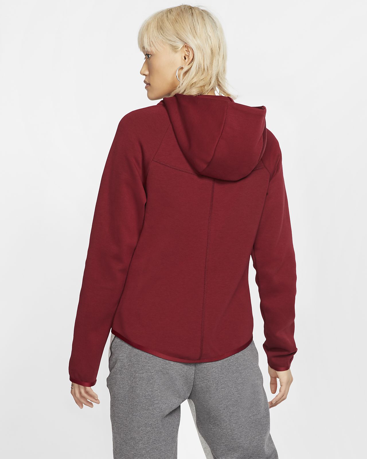 felpa nike donna marroni