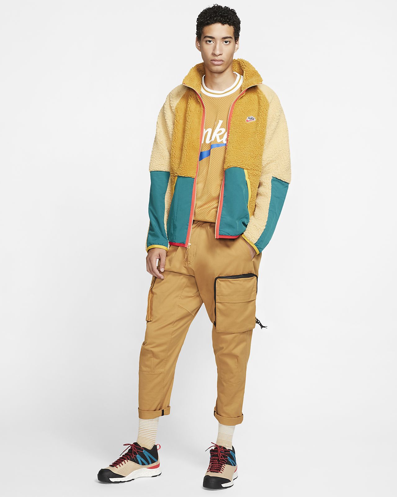 nike plush jacket