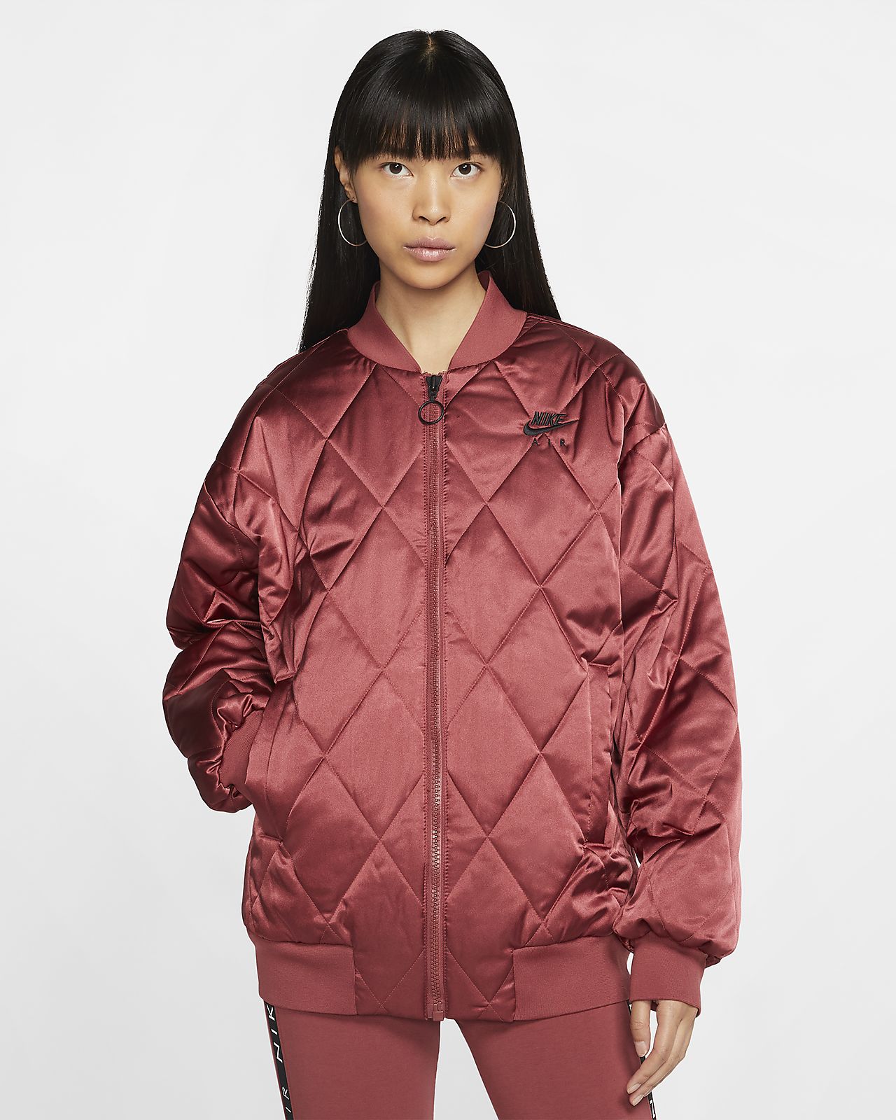 Nike Air Damen-Satinjacke
