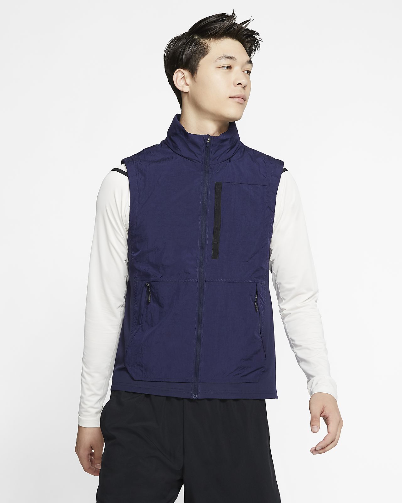 nike hooded gilet