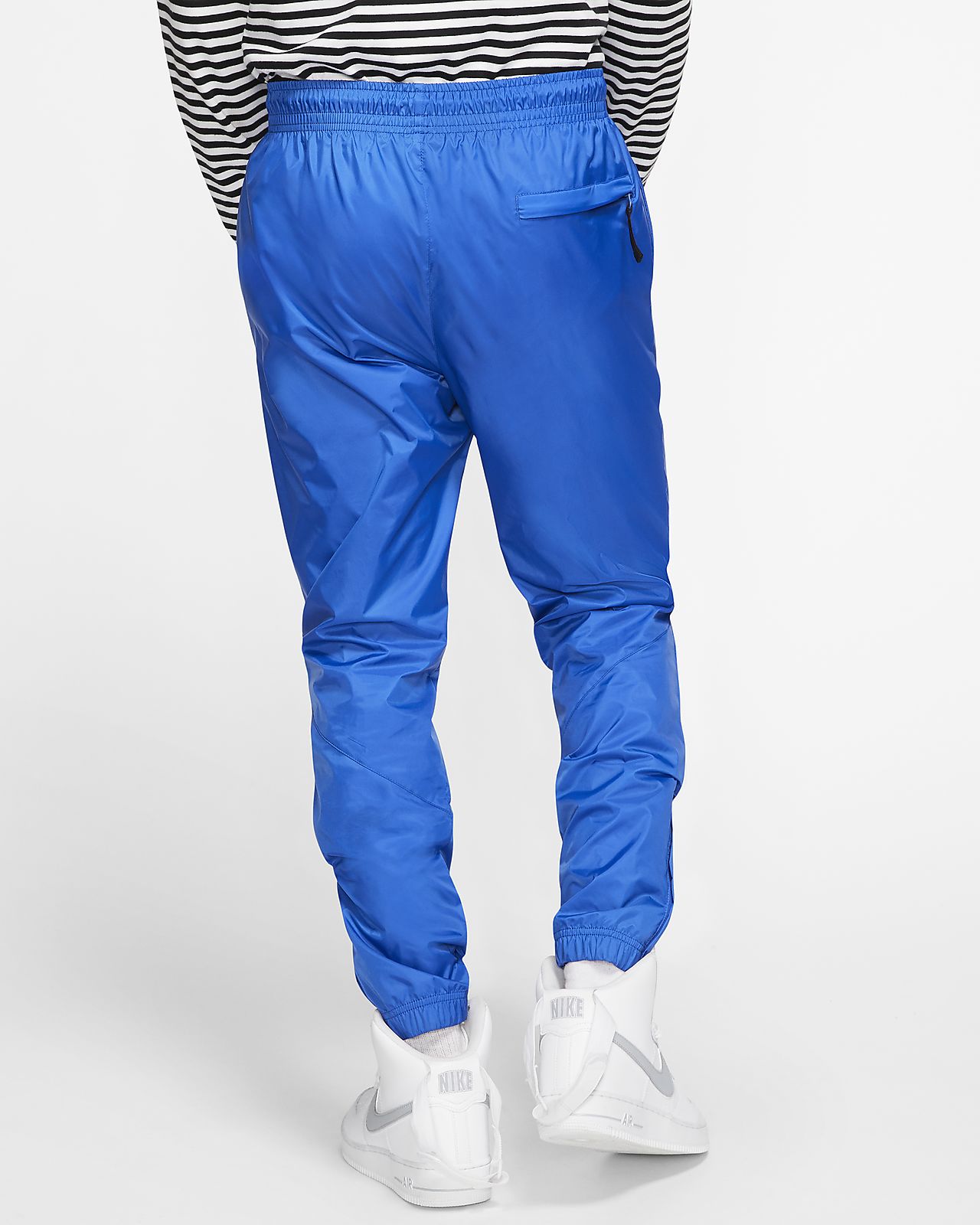 nike windrunner pants bleu