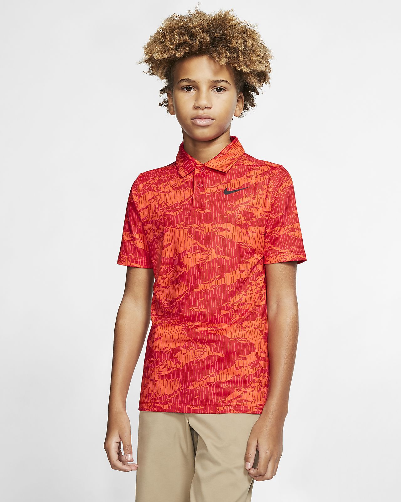 polo nike bambino arancione