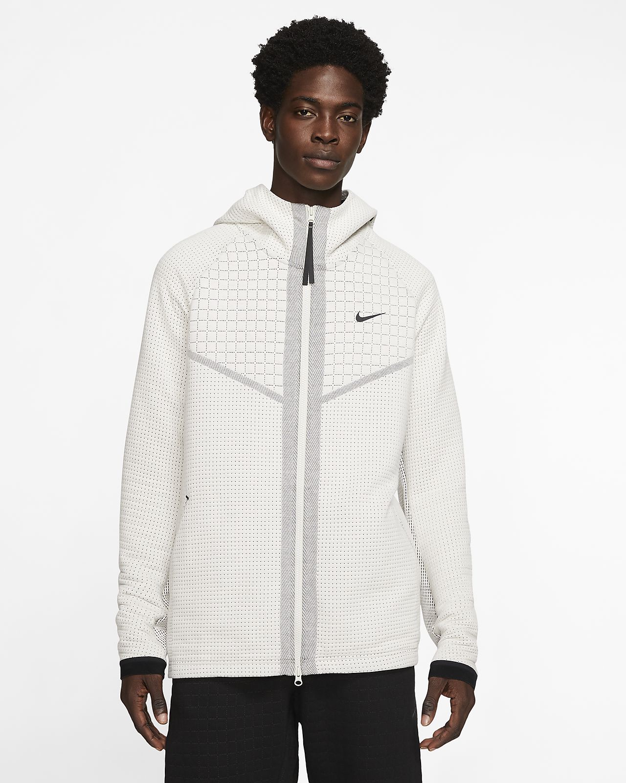 nike sportswear tech full zip hoodie