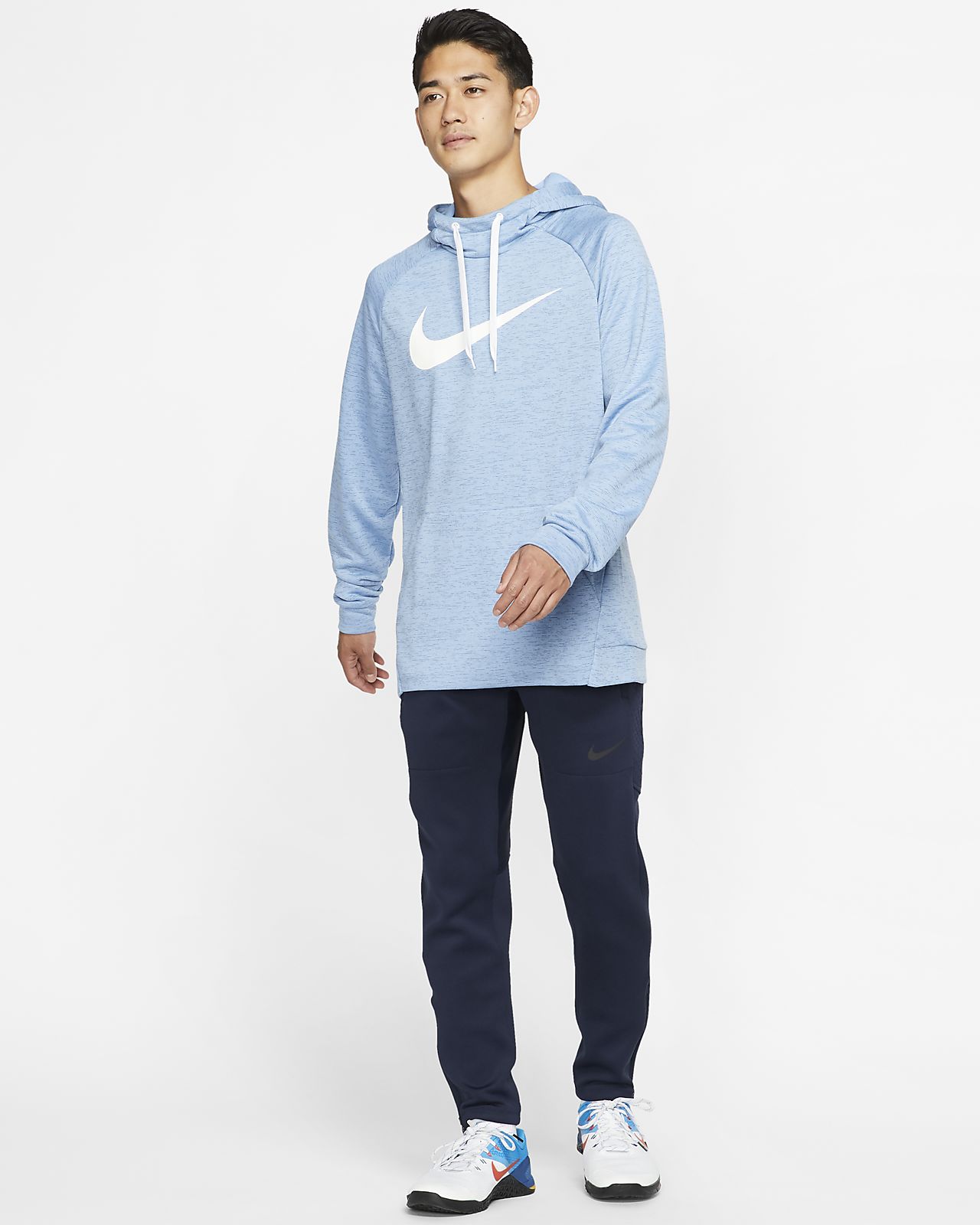 nike dri fit pullover training hoodie