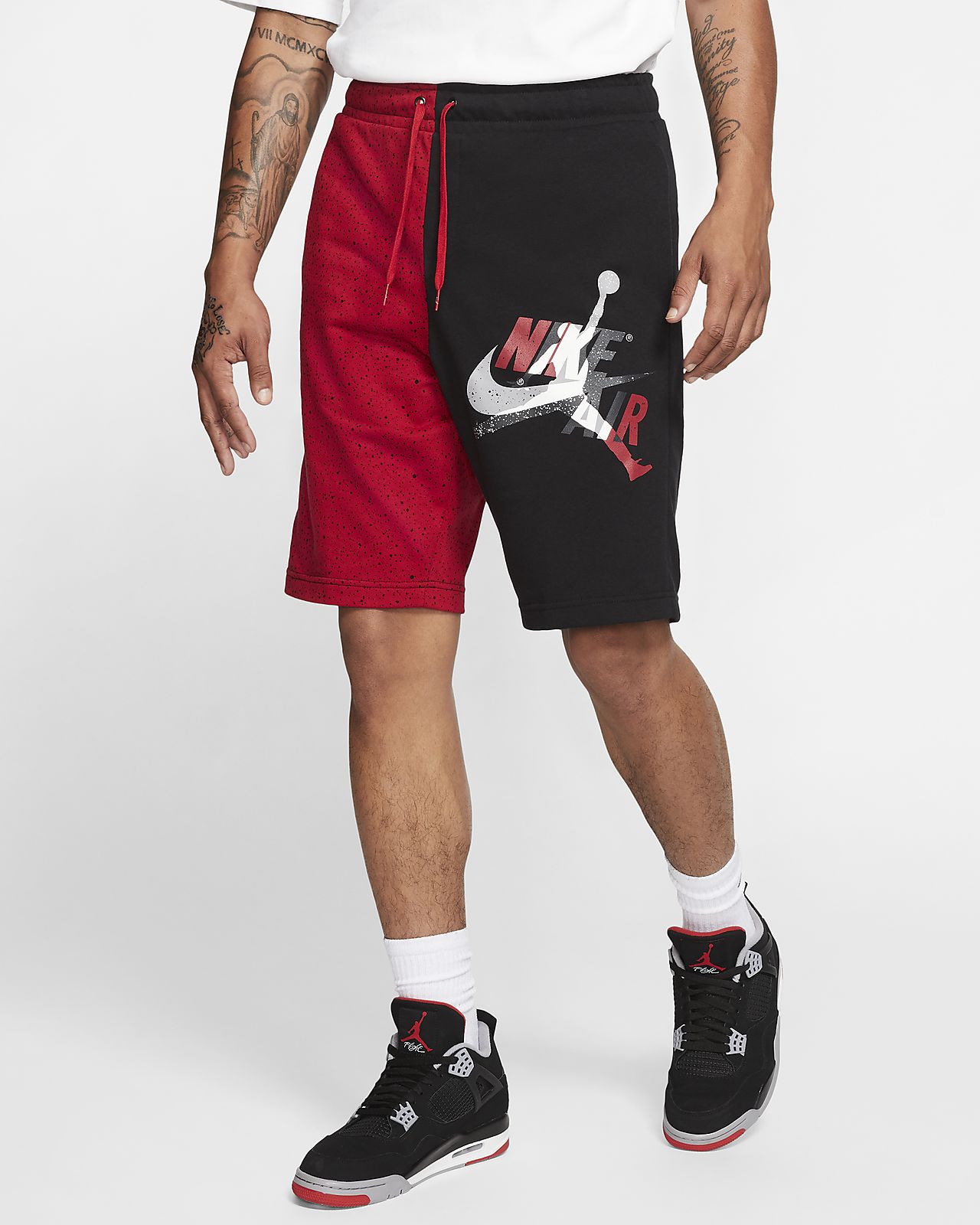 nike air jordan fleece shorts