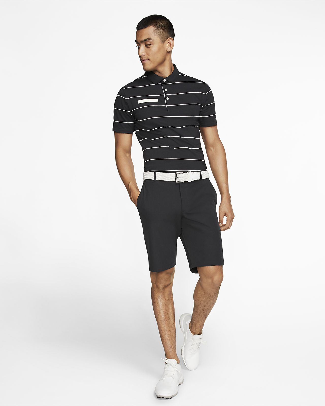 Buy > nike men's solid slim fit flex golf shorts > in stock